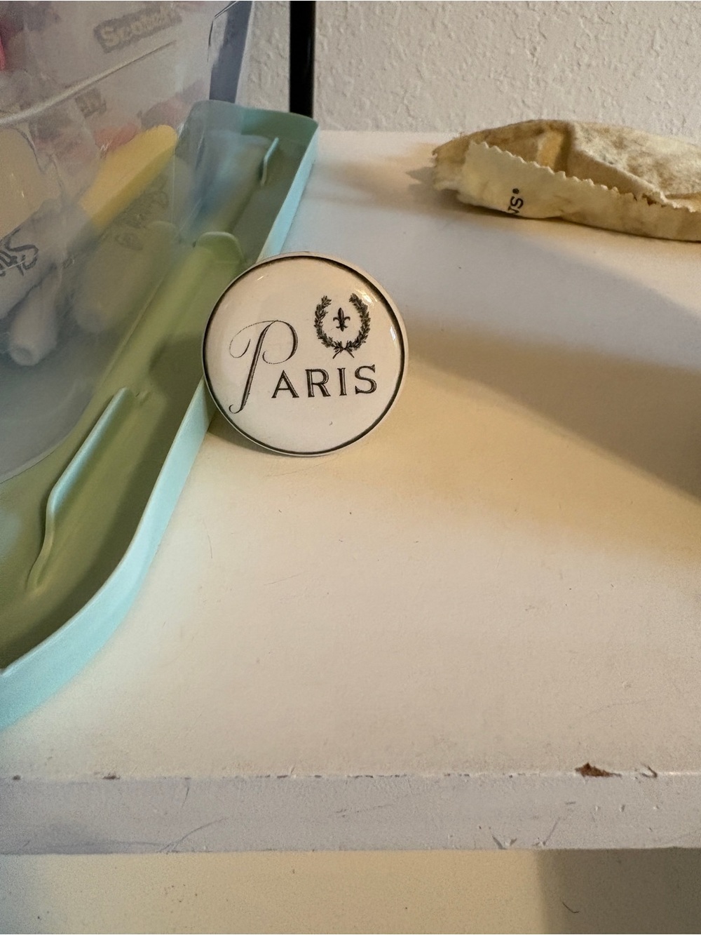 Ceramic Paris Drawer or Cabinet Knob